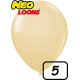 5 inch Latex Balloon Pastel BLUSH 100 count