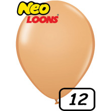 12 inch Latex Balloon Pastel PEACH 100 count