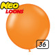 36 inch latex balloon Standard ORANGE 1 count 36 inch latex balloon Standard ORANGE 1 count