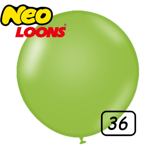 36 inch latex balloon Standard LIME GREEN 1 count 36 inch latex balloon Standard LIME GREEN 1 count