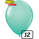 12 inch Latex Balloon Standard AQUA BLUE 100 count 12 inch Latex Balloon Standard AQUA BLUE 100 count