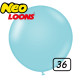 36 inch latex balloon Standard LIGHT BLUE 1 count 36 inch latex balloon Standard LIGHT BLUE 1 count