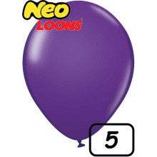 5 inch Latex Balloon Standard LAVENDER100 count