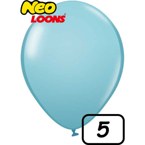 5 inch Latex Balloon Standard Light Blue 100 count 5 inch Latex Balloon Standard Light Blue 100 count