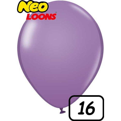 16 inch Latex Balloon Pastel LILAC 50 count