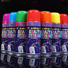 بخاخ خيوط ملونة للحفلات