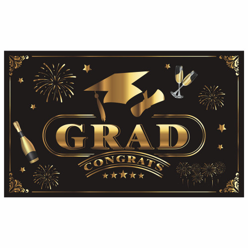 180*110 Wide Grad Banner 180X110 cm-81078