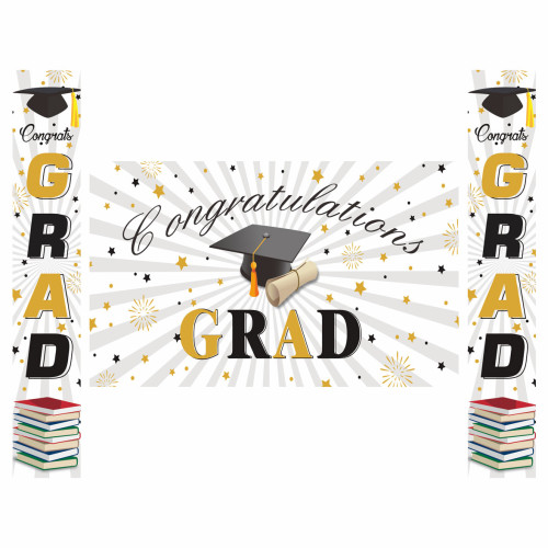 Set of Banner 3 pcs ,2 pcs 180X30 cm ,1 pcs 180X110 cm-81088