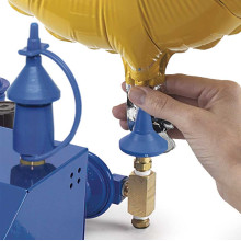 Dual Split-Second Sizer balloon inflator