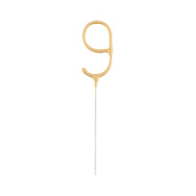 رقم 9 شمعة شرار
